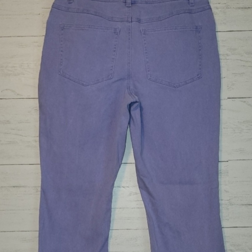 Woman Within | Light Purple Natural Fit Jeans | 12W